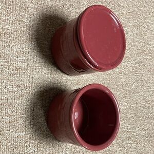 Longaberger Salt Crocks